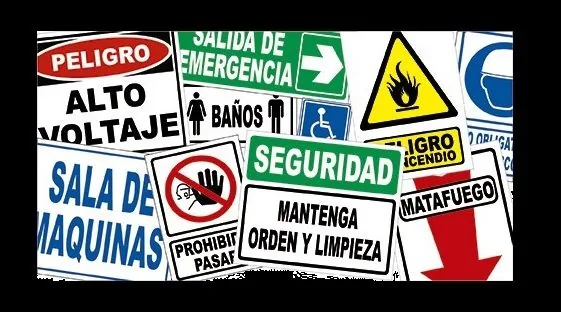Cartelería de seguridad normalizada